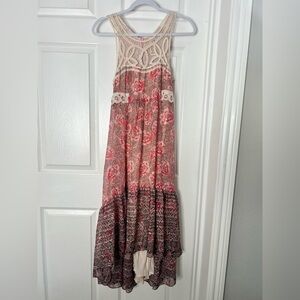 NWT Floral Free People Midi Dress Sz 4